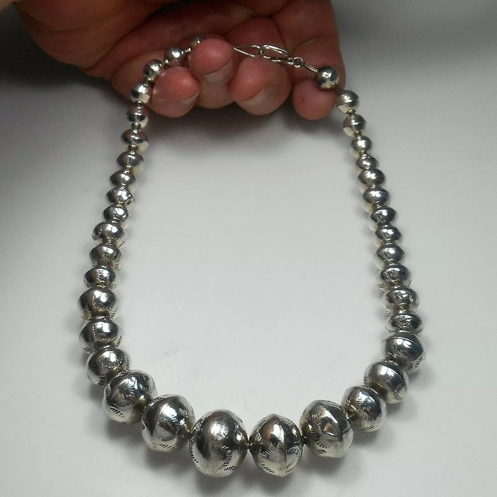 Vintage Handmade Navajo Pearls